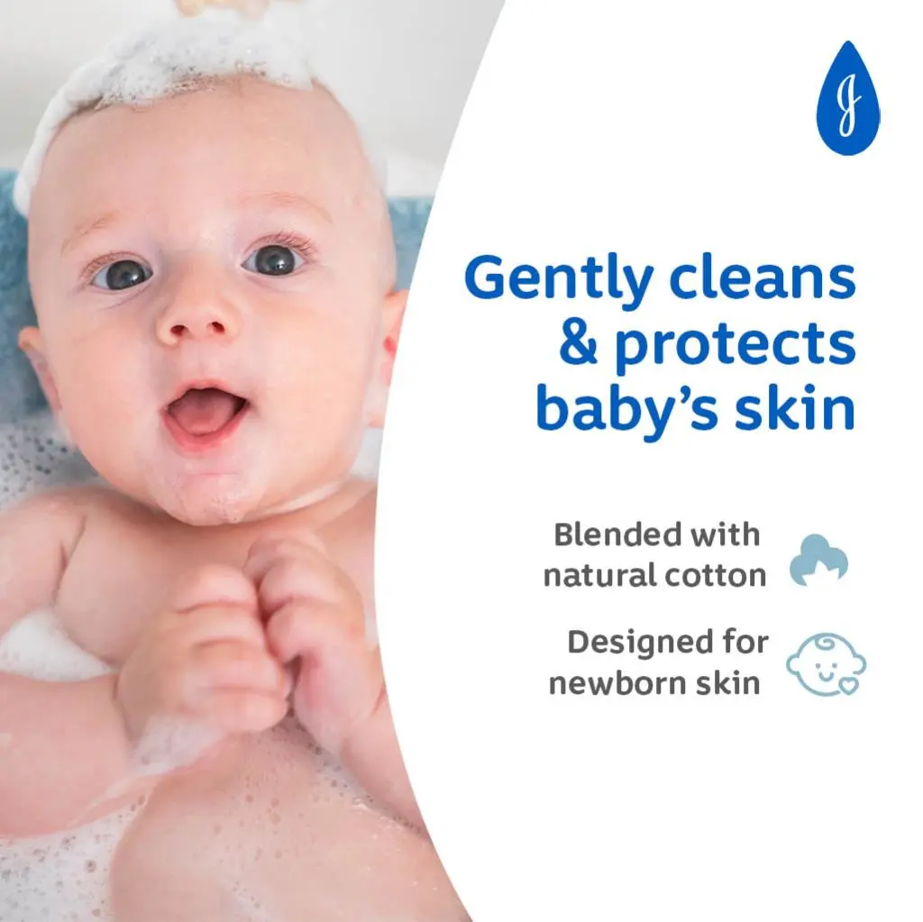 Johnson’s CottonTouch Top-to-Toe Bath for Hair & Body – 200ml - Image 2