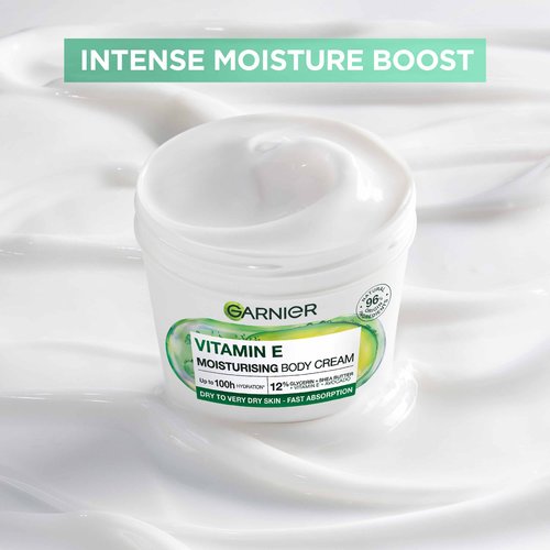 Garnier Vitamin E Moisturising Body Cream 380ml - Image 2