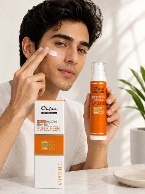 Olifair SPF 50 Transparent Sunscreen 50ml - Image 3