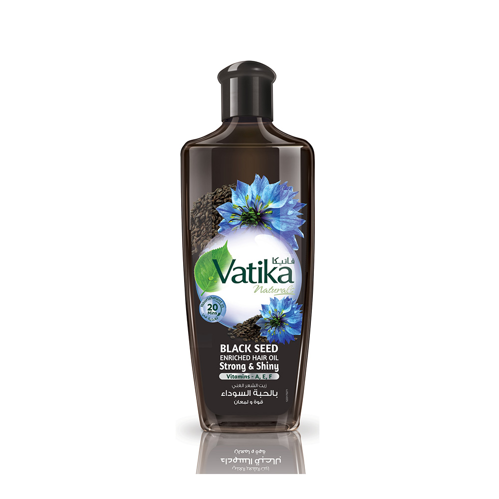 Vatika Naturals Black Seed Enriched Hair Oil 200ml - Image 3