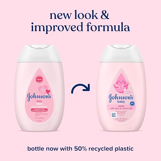 Johnson’s Baby Lotion with Coconut Oil, Aloe Vera & Vitamin B5 – 100ml - Image 2