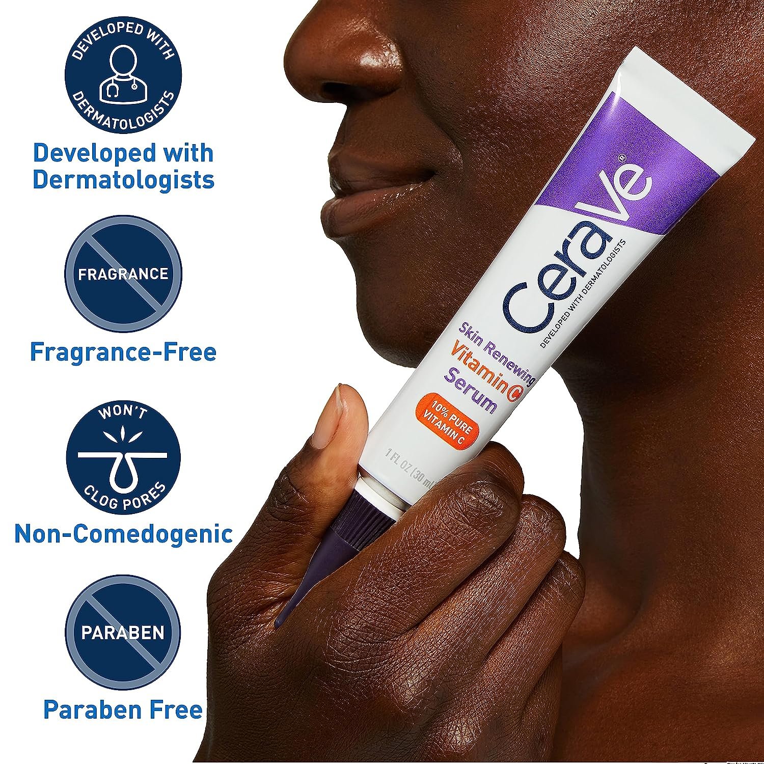 Cerave Skin Renewing Vitamin C Serum 30ml - Image 3