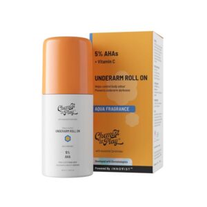 Chemist at Play UnderArm Roll-On with 5% AHA, Lactic Acid & 1% Mandelic Acid