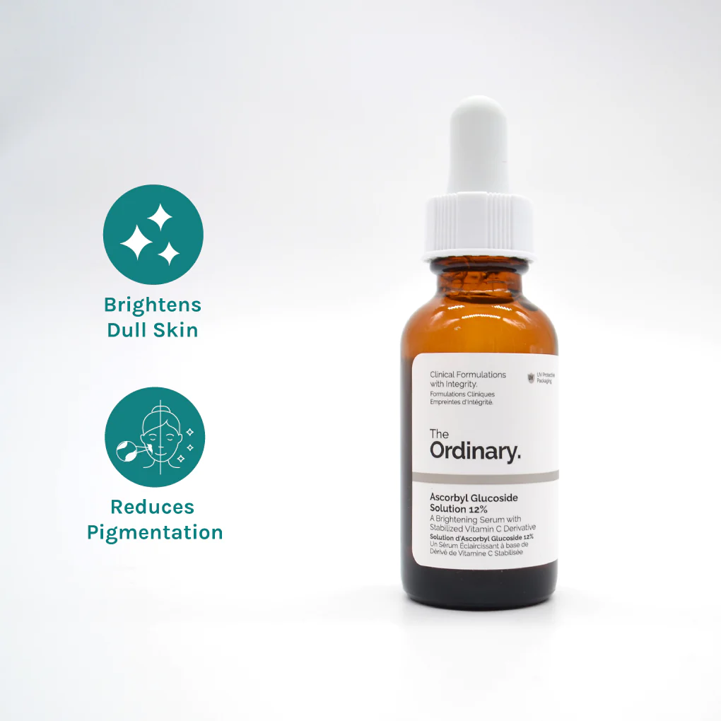 The Ordinary Vitamin C Ascorbyl Glucoside Solution 12% 30ml - Image 3