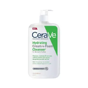 Cerave Hydrating Cream-to-Foam Cleanser 355ml