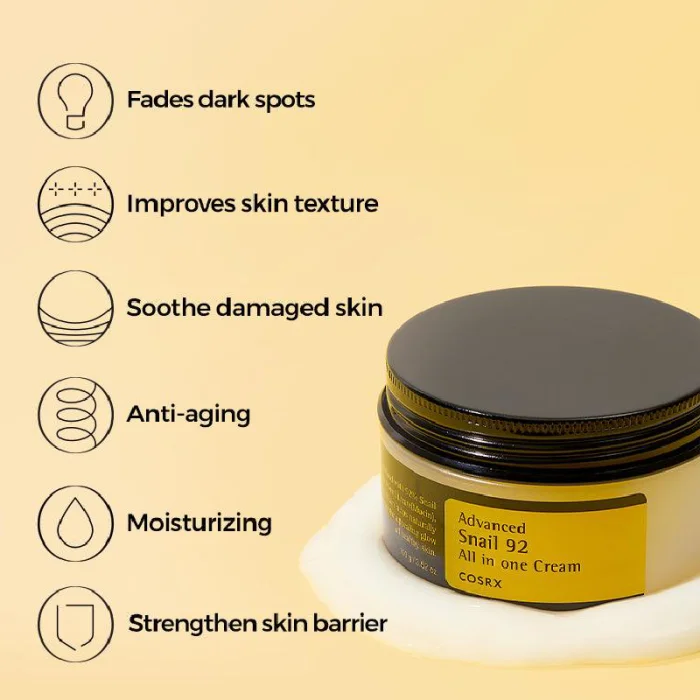 Cosrx Advanced Snail 92 All in One Cream 100ml - Image 4