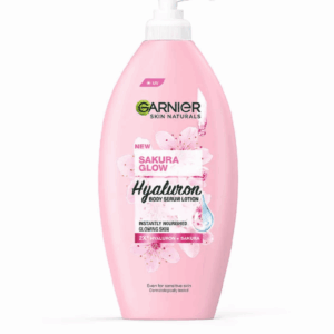 Garnier Sakura Glow Body Serum Lotion 400ml