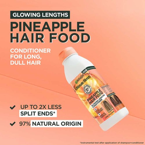 Garnier Pineapple & Amla Hair Food Conditioner 350ml - Image 3