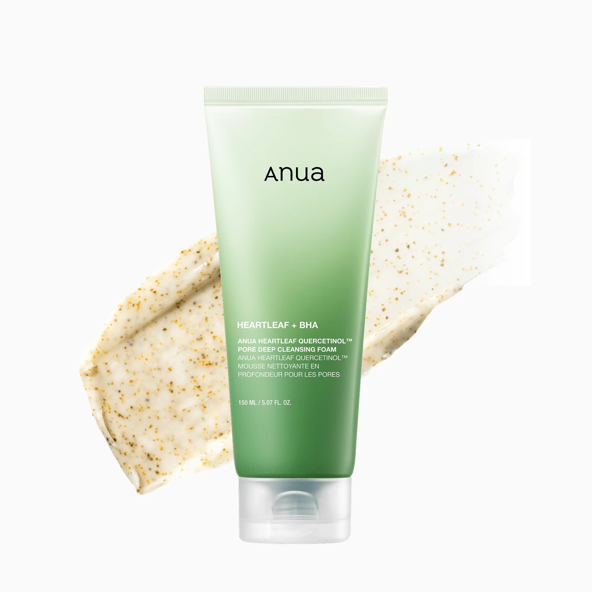 Anua Heartleaf Quercetinol Pore Deep Cleansing Foam - 150ml - Image 4