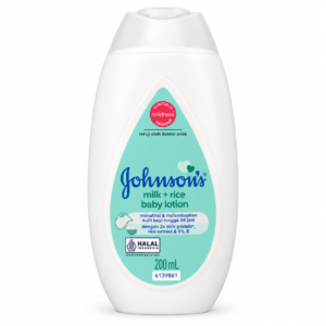 Johnson’s Baby Nourishing Milk + Rice Lotion – 200ml