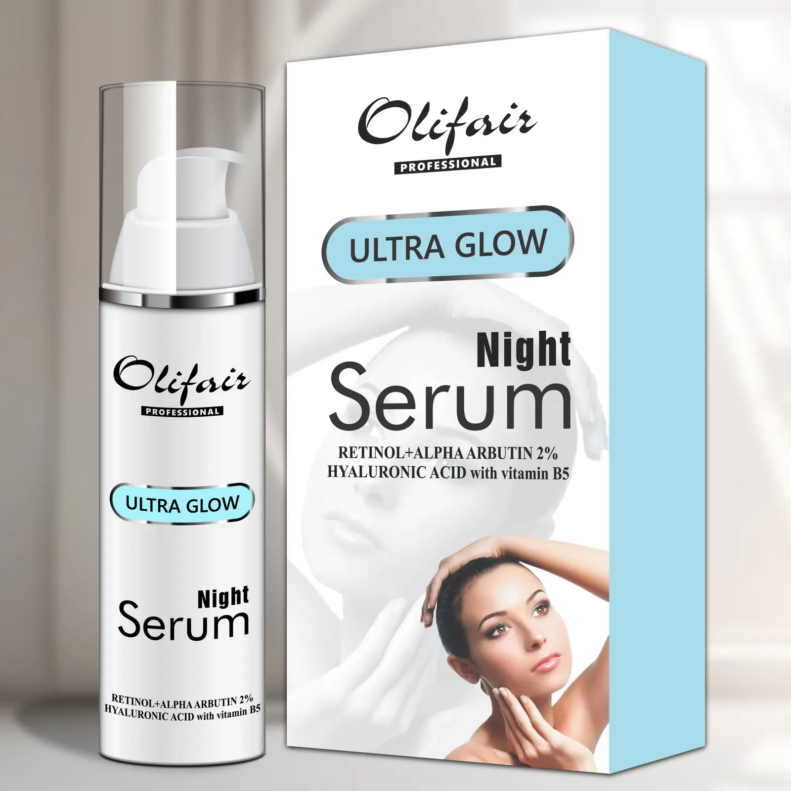 Olifair Ultra Glow Night Serum 30ml - Image 2