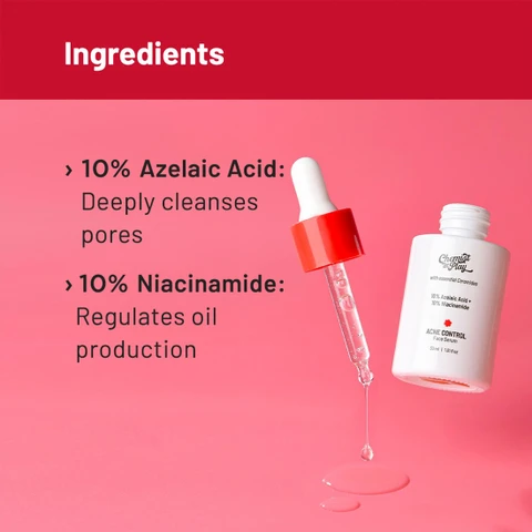 Chemist At Play 2% Salicylic Acid Face Serum Treats Active Acne, Controls Excess Oil - Image 2